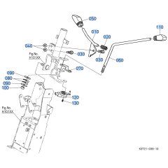 Accelerator Lever Assembly for Kubota F3710 Front-Mount Mower