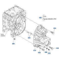 Front Axle Assembly for Kubota F3710 Front-Mount Mower