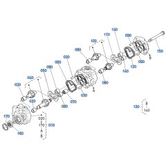 Hydraulic Pump Assembly for Kubota F3710 Front-Mount Mower