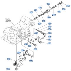 Control Valve Assembly for Kubota F3710 Front-Mount Mower