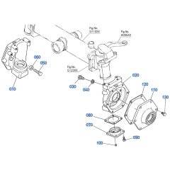 Rear Axle Case Assembly for Kubota F3710 Front-Mount Mower
