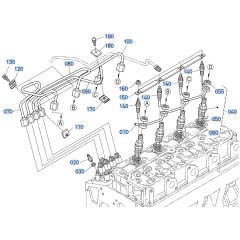 Nozzle Holder Assembly for Kubota F3990 Front-Mount Mower