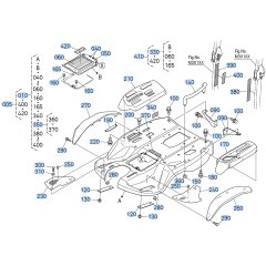 Fender Assembly for Kubota F3990 Front-Mount Mower