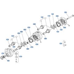Hydraulic Pump Assembly for Kubota F3990 Front-Mount Mower