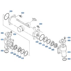 Bevel Gear Case Assembly for Kubota F3990 Front-Mount Mower