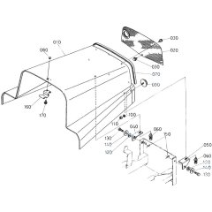 Bonnet Assembly for Kubota GF1800 Front-Mount Mower