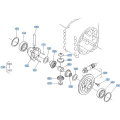 Front Differential Assembly for Kubota GF1800 Front-Mount Mower