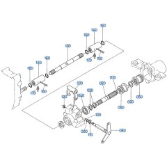 Drive Shaft Assembly for Kubota GF1800 Front-Mount Mower