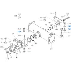 Rear Axle Case Assembly for Kubota GF1800 Front-Mount Mower
