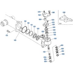 Knuckle Arm Assembly for Kubota GF1800 Front-Mount Mower