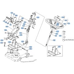 Steering Assembly for Kubota GF1800 Front-Mount Mower