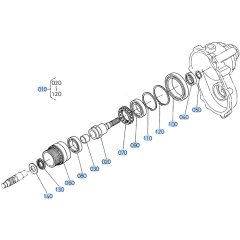 One Way Shaft Assembly for Kubota GF1800 Front-Mount Mower