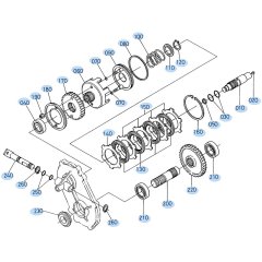 PTO Clutch Assembly for Kubota GF1800 Front-Mount Mower