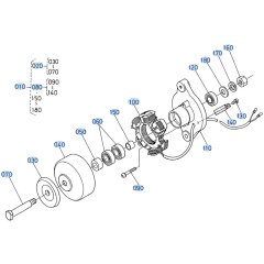 Dynamo Assembly for Kubota GF1800 Front-Mount Mower