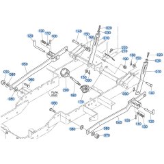 Lift Link Assembly for Kubota GR2000 Lawn Tractor