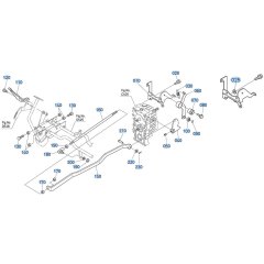 Speed Change Pedal Assembly for Kubota GR2000 Lawn Tractor