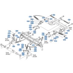 Steering System Assembly for Kubota GR2000 Lawn Tractor