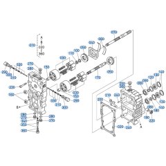 Hydrostatic Transmission Assembly for Kubota GR2000 Lawn Tractor