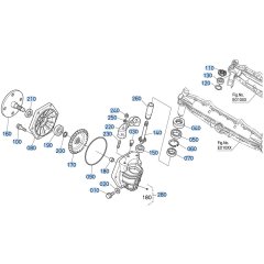 Front Axle (RH) Assembly for Kubota GR2000 Lawn Tractor