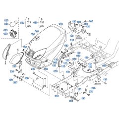 Bonnet Assembly for Kubota GR2010 Lawn Tractor