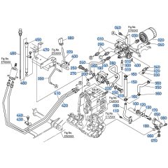 Control Lever Assembly for Kubota GR2010 Lawn Tractor