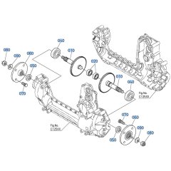 Rear Axle Assembly for Kubota GR2010 Lawn Tractor