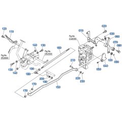 Speed Change Pedal Assembly for Kubota GR2010 Lawn Tractor