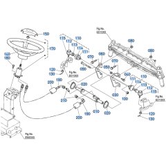 Steering Assembly for Kubota GR2010 Lawn Tractor