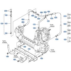 Transmission Case Assembly for Kubota GR2010 Lawn Tractor
