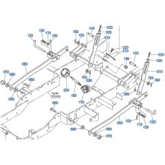 Lift Link Assembly for Kubota GR2020 Lawn Tractor