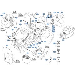 Decals for Kubota GR2020 Lawn Tractor