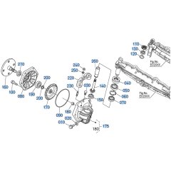 Front Axle (RH) Assembly for Kubota GR2120 Lawn Tractor