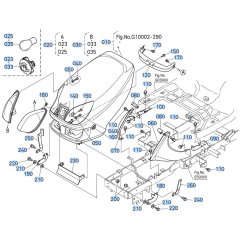 Bonnet Assembly for Kubota GR2120 Lawn Tractor