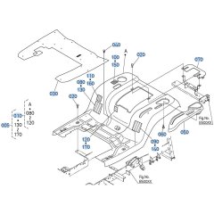 Fender Assembly for Kubota GR2120 Lawn Tractor
