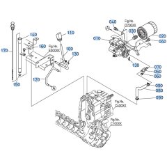 Control Lever Assembly for Kubota GR2120 Lawn Tractor