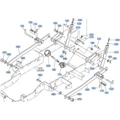 Lift Link Assembly for Kubota GR2120 Lawn Tractor