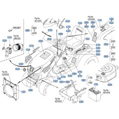 Decals for Kubota GR2120 Lawn Tractor