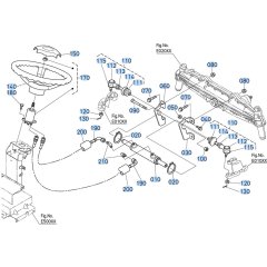 Steering Assembly for Kubota GR2120 Lawn Tractor