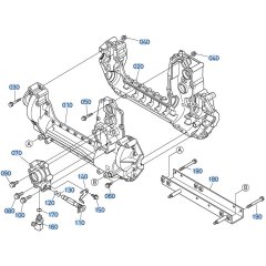 Transmission Case Assembly for Kubota GR2120 Lawn Tractor