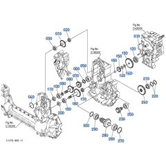 Input Shaft Assembly for Kubota GR2120 Lawn Tractor