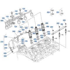 Nozzle Holder Assembly for Kubota GR2120-II Lawn Tractor