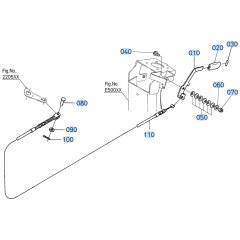 Accelerator Lever Assembly for Kubota GR2120-II Lawn Tractor