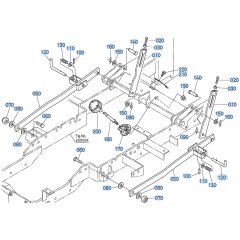 Lift Link Assembly for Kubota GR2120-II Lawn Tractor