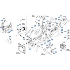 Decals for Kubota GR2120-II Lawn Tractor