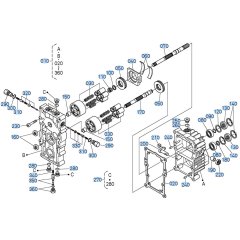 Hydrostatic Transmission Assembly for Kubota GR2120-II Lawn Tractor
