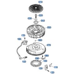 Flywheel Assembly for Kubota T1880 Lawn Tractor