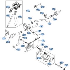 Carburettor Assembly for Kubota T1880 Lawn Tractor
