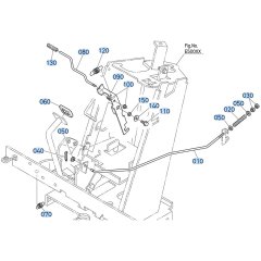 Brake Assembly for Kubota T2380 Lawn Tractor