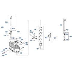 Crankcase Assembly for Kubota T2380 Lawn Tractor