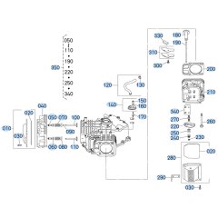 Cylinder Head Assembly for Kubota T2380 Lawn Tractor